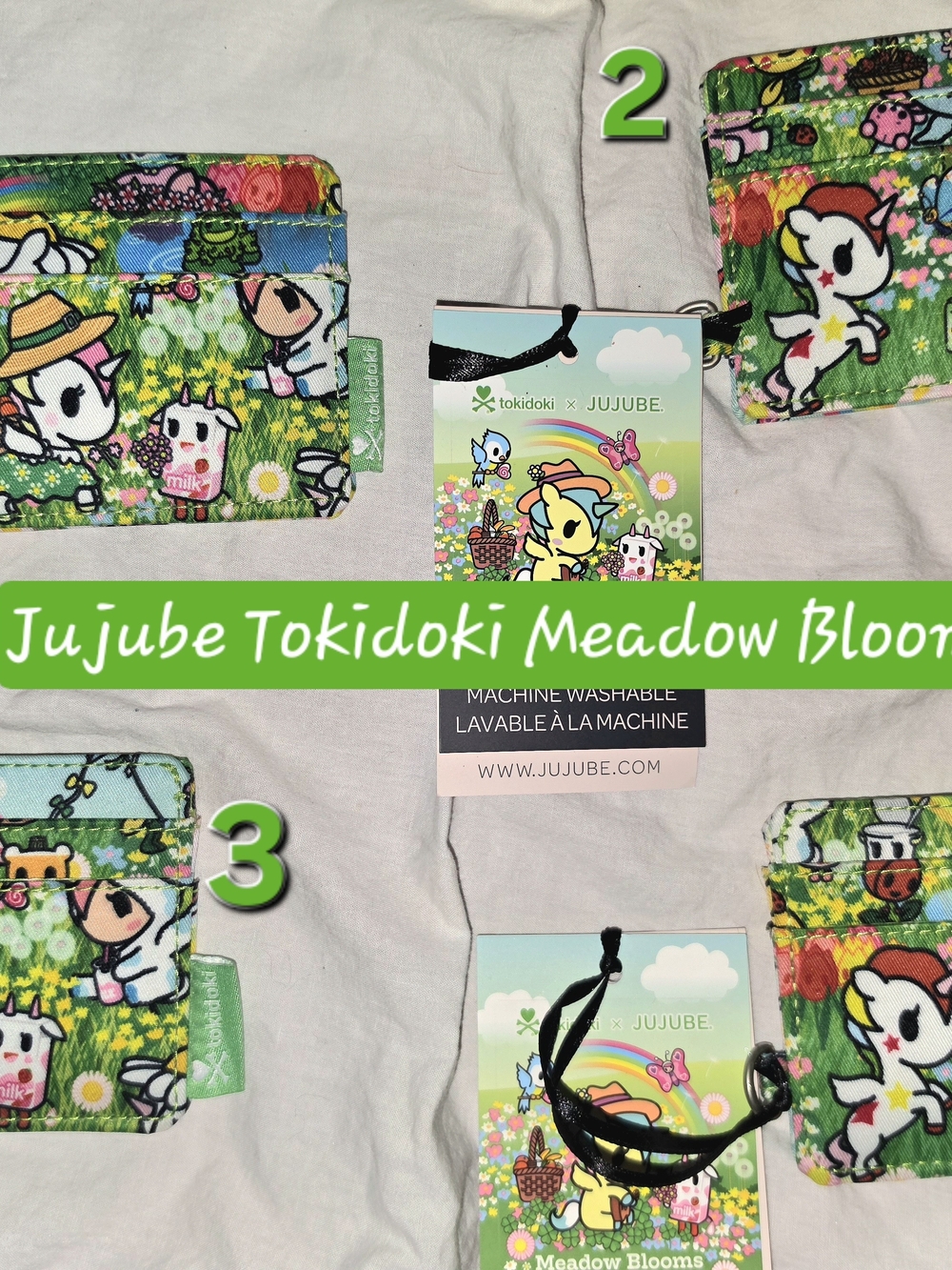 Ju-Ju-Be TOKI-DOKI Be Charged Meadow Blooms Card Holder